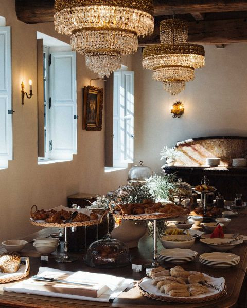 Buffet petit déjeuner