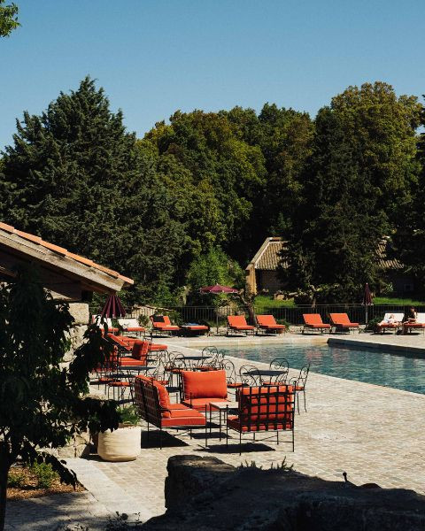 Piscine extérieure chauffée
