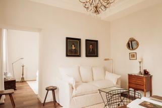 Salon de la junior suite - Hôtel 5 étoiles en Corse